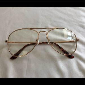 Retro Clear Lens Aviator